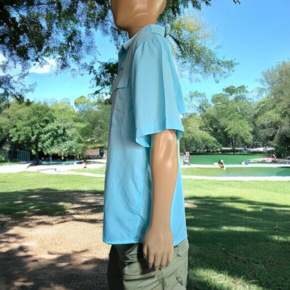 NWOT THE AMERICAN OUTDOORSMAN (XL) Vented Short Sleeve Button Up - Picture 2 of 6